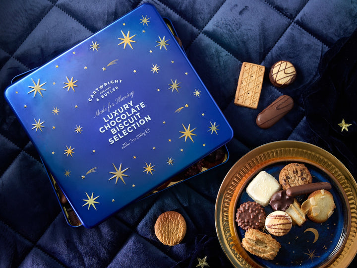 C&B Night Before Christmas | Luxury Chocolate Biscuit Assortment Tin 200g [4078]