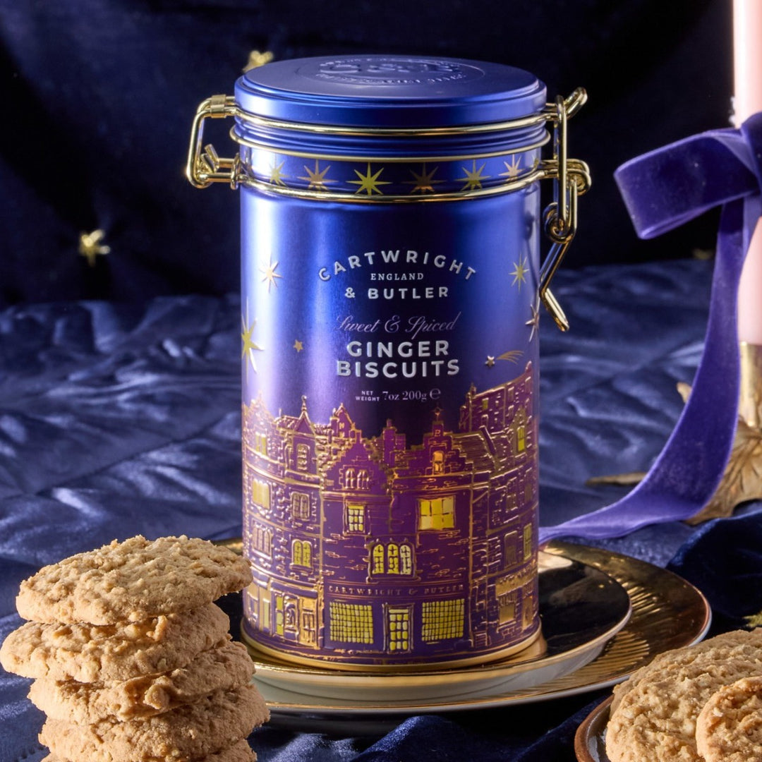 C&B Night Before Christmas | Stem Ginger Biscuits in Tin 200g [4191]