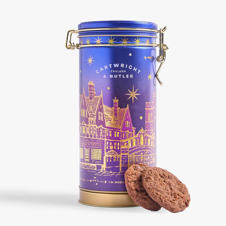 C&B Night Before Christmas | Triple Chocolate Chunk Biscuits | Musical Tin 200g [4192]