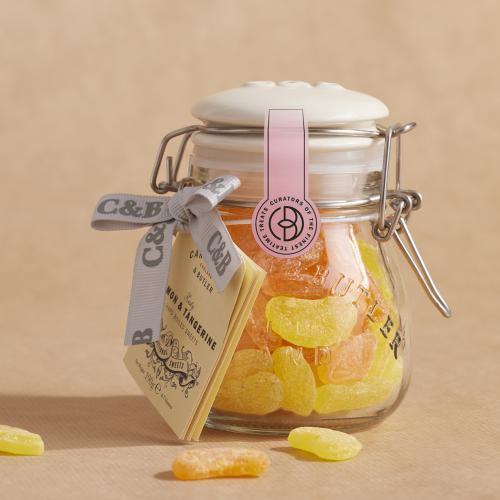 Cartwright & Butler Lemon and Tangerine Slice Mix Sweets in Jar 190g