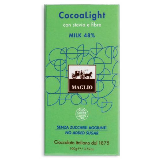 Maglio No Added Sugar Milk Chocolate Bar 48% 100g