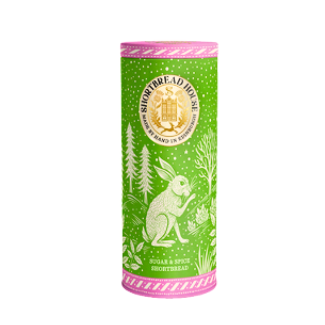 Shortbread with Sugar & Spice in Tin (GREEN) 200g