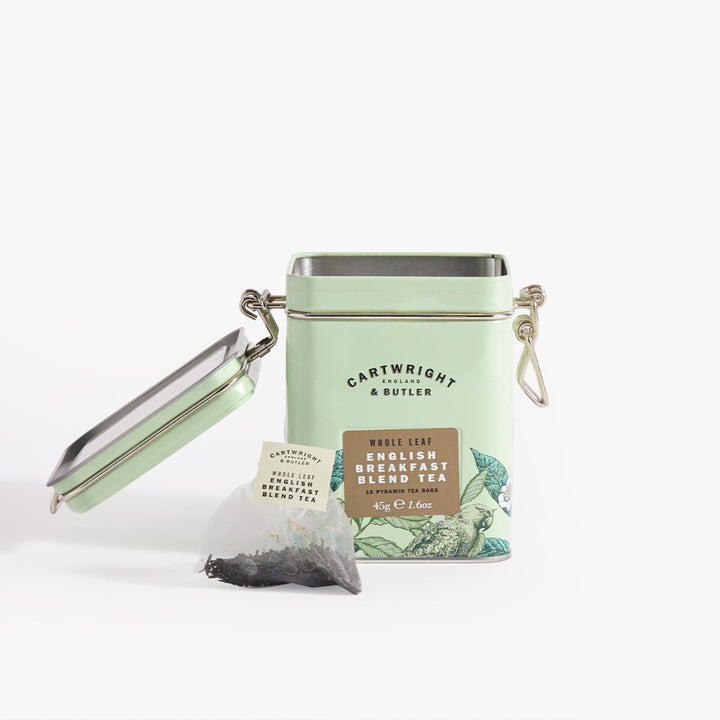 English Breakfast Whole Leaf Tea Bags Caddy [5217]