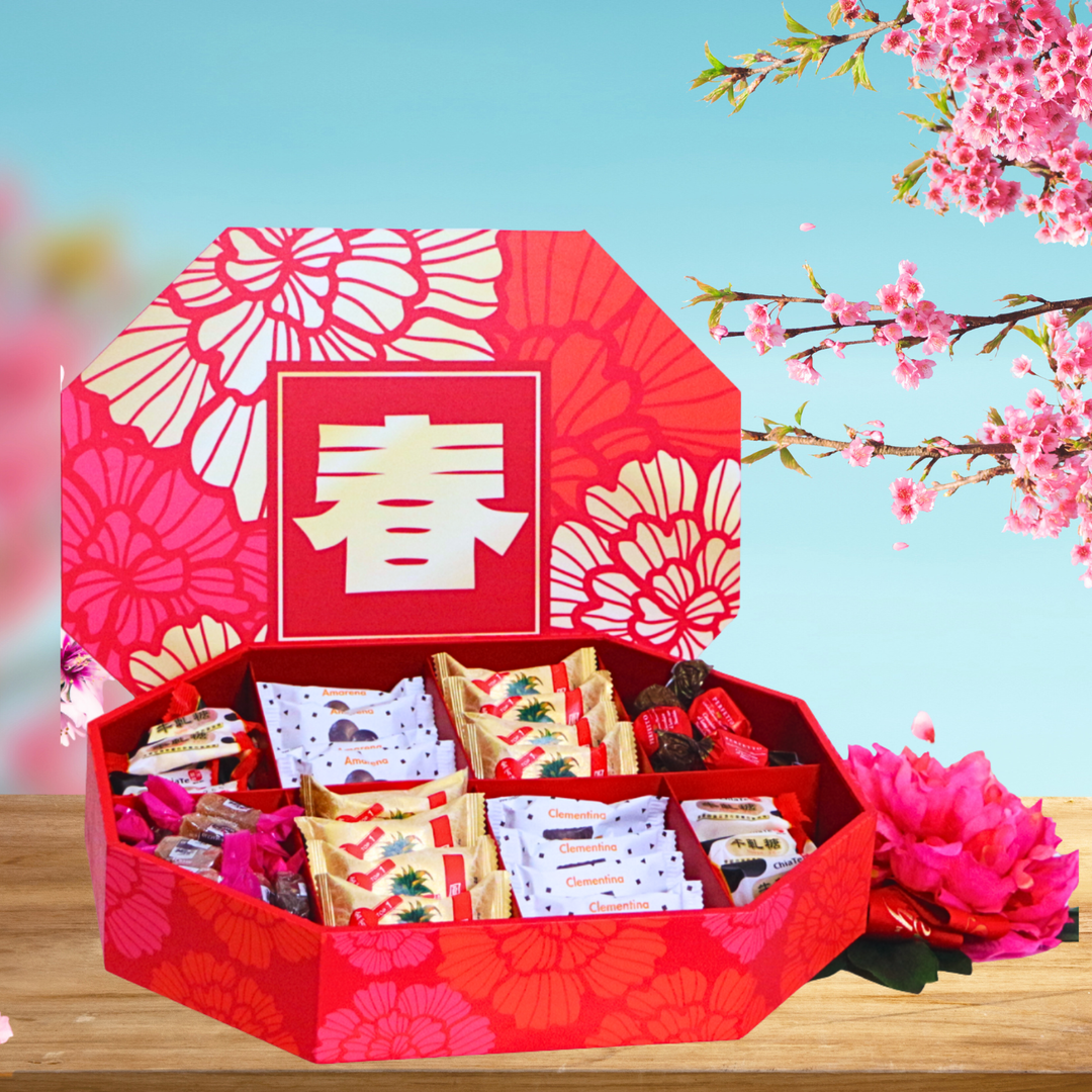 Eight Treasures (Ba Bao Box)- Assorted Chinese goodies (GG16)