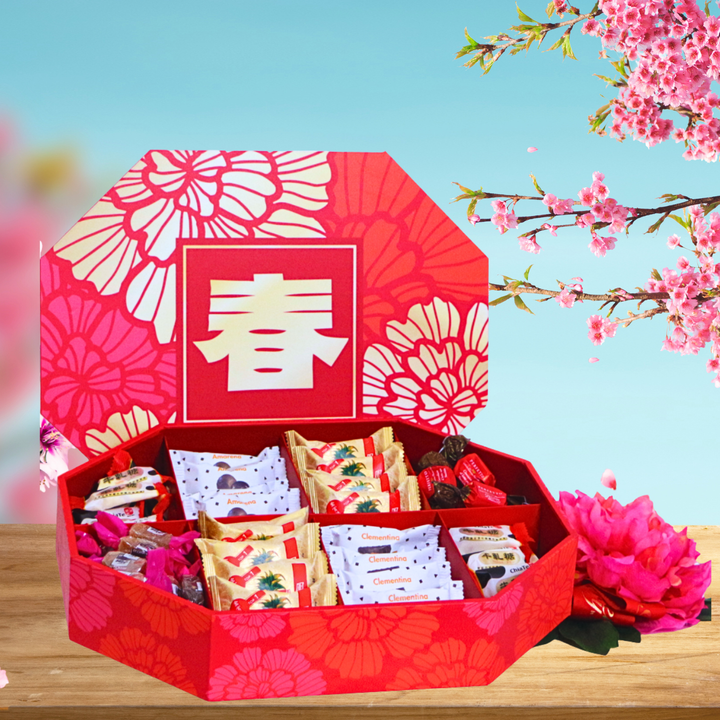 Eight Treasures (Ba Bao Box)- Assorted Chinese goodies (GG16)