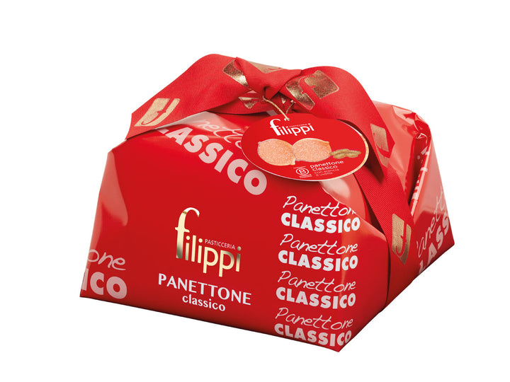 Filippi Panettone Classico with Candied Orange and Raisins 500g/750/1KG (DMR0103/0104/0105)