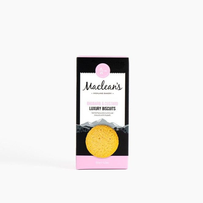 Maclean's Rhubarb & Custard Luxury Biscuits 150g