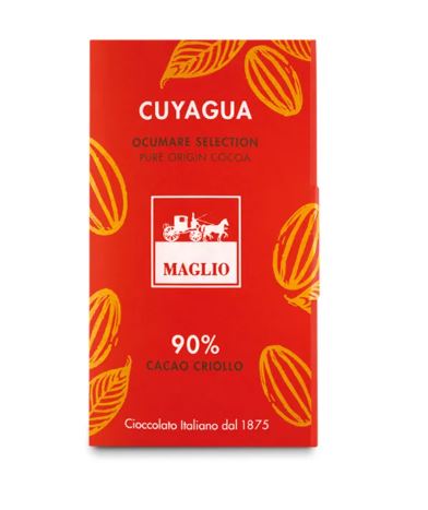 Maglio Cuyagua Chocolate bar 90%  60g [ RED]