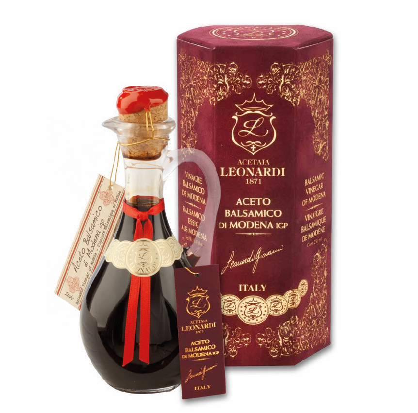 Leonardi Balsamic Vinegar of Modena - Anfora Bordeaux "Serie 15" 250ml