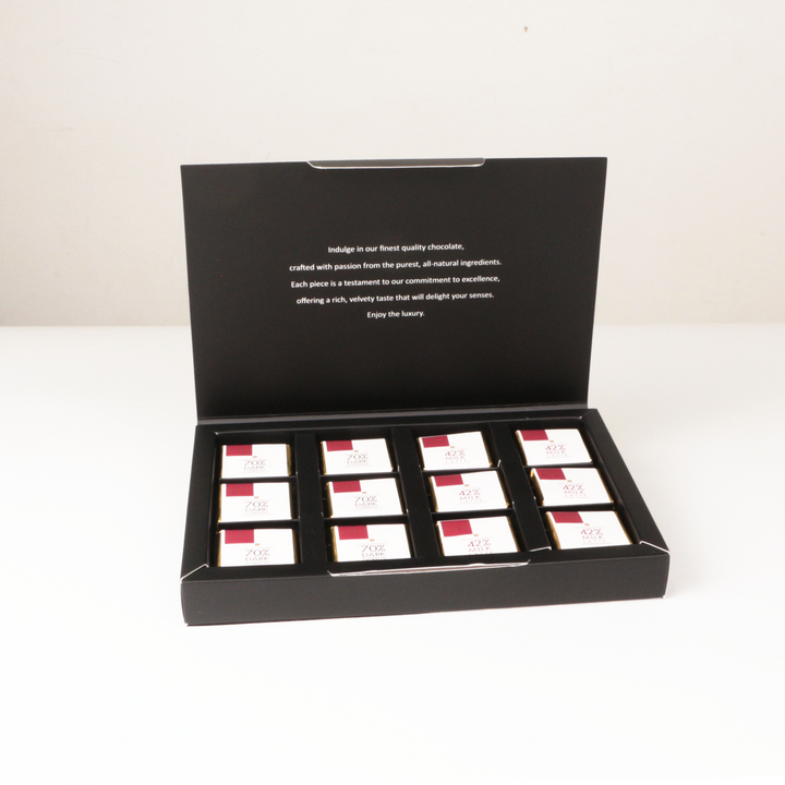 12 Piece Assorted Domori Chocolate in Gift Box