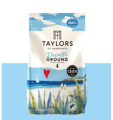 Taylors of Harrogate Decaffé Ground Coffee 200g