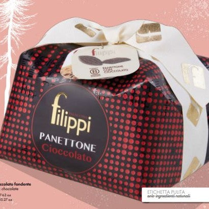 Filippi Panettone with Dark Chocolate 500g / 1KG (SPE9003/SPE9005)