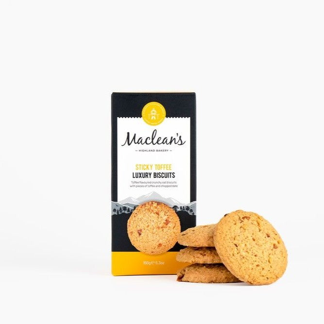 Maclean's Sticky Toffee Luxury Biscuits 150g