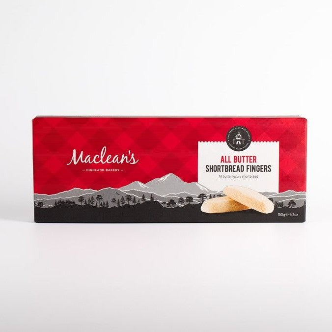 Maclean's All Butter Shortbread Fingers 150g