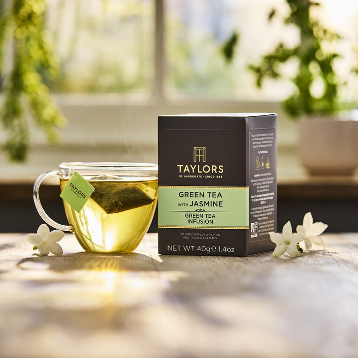 Taylors of Harrogate Green Tea with Jasmine Tea Bag 20 Sachets