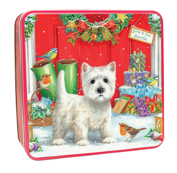 Grandma Wild's Embossed Scottie Dog with Wellies Tin 160g [1735]