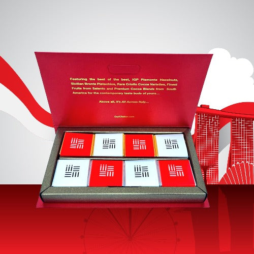 Assorted Chocolates in Red Gift Box