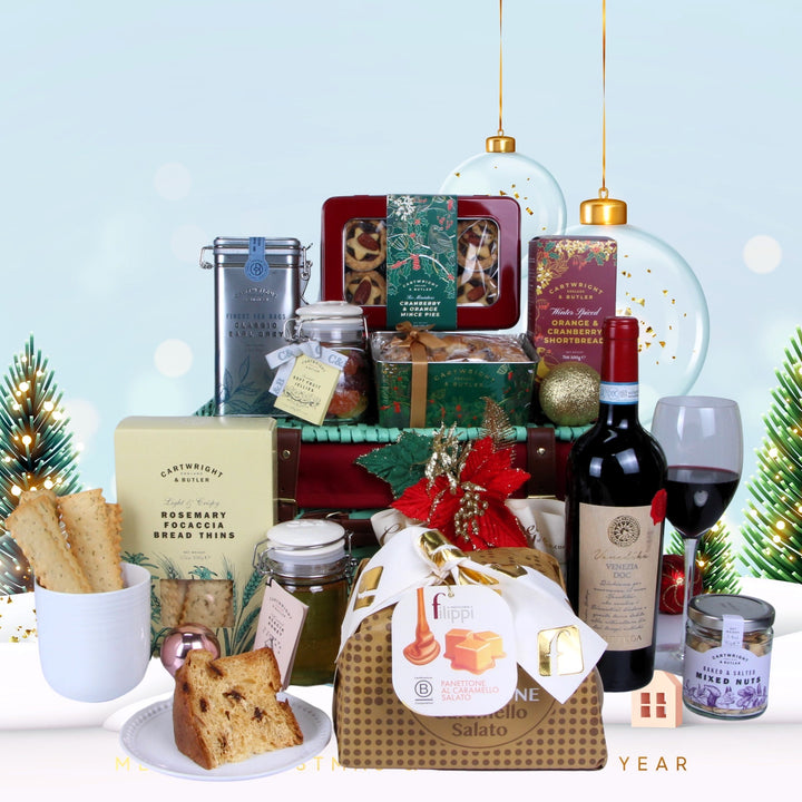 C&B Imperial Christmas Hamper CB-01 (using BROWN CHEST)