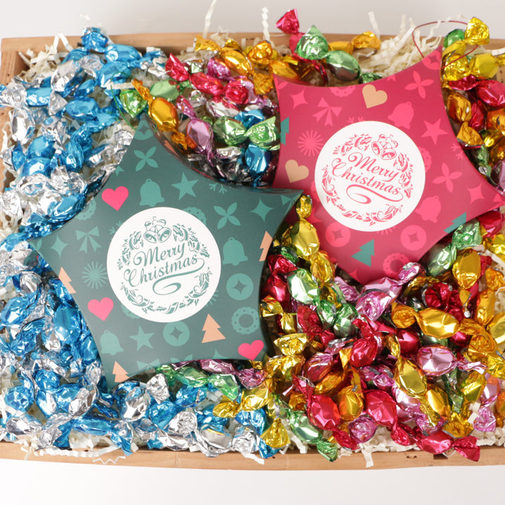 Merry Christmas Candies in Pink Box 100g