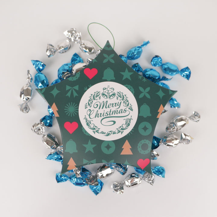 Merry Christmas Candies in Green Box 100g