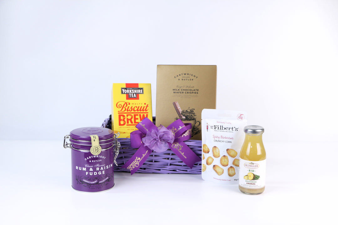 Deepavali Goodies Hamper in Purple Tray