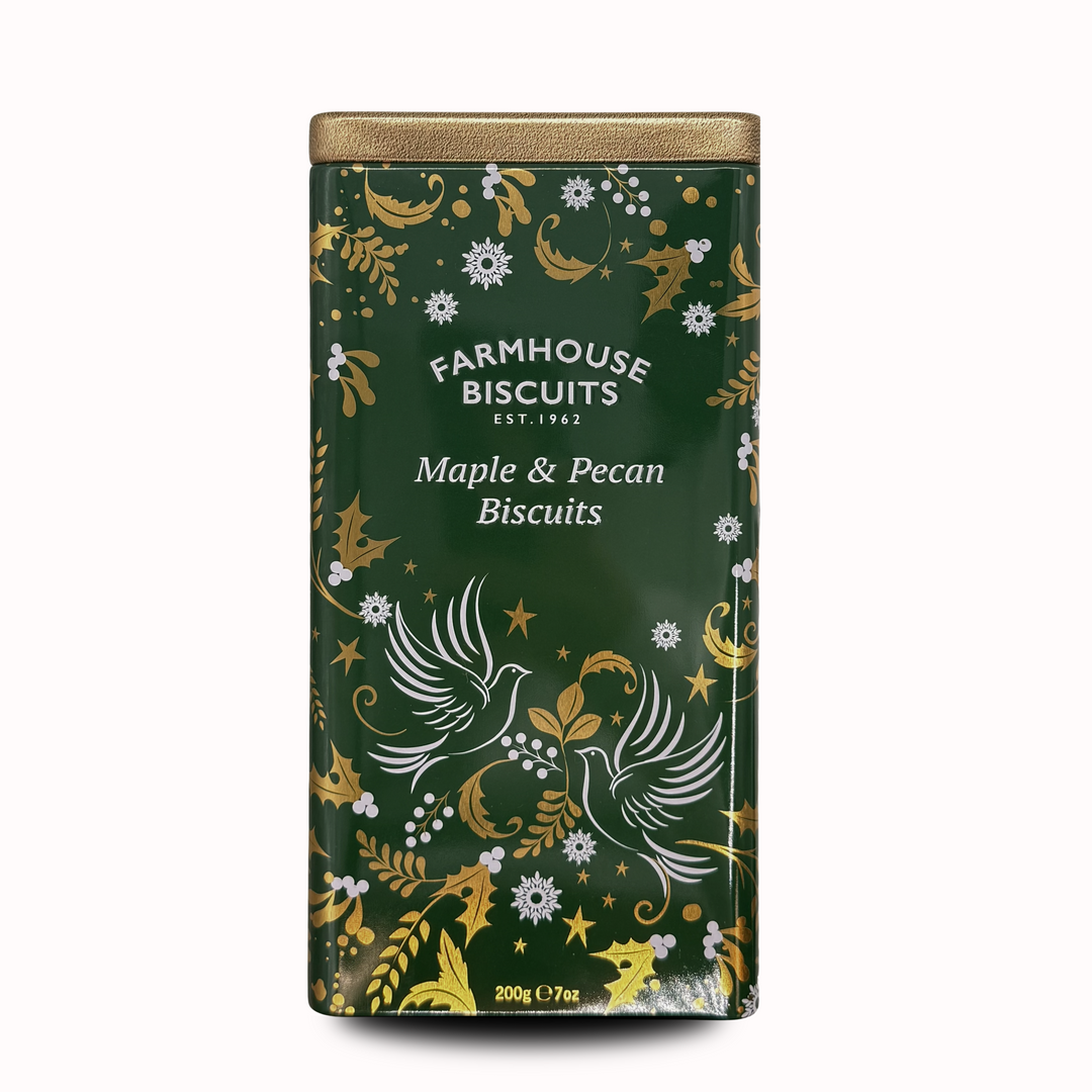 Farmhouse Triangle Tin - Maple and Pecan in GREEN 200g [491]