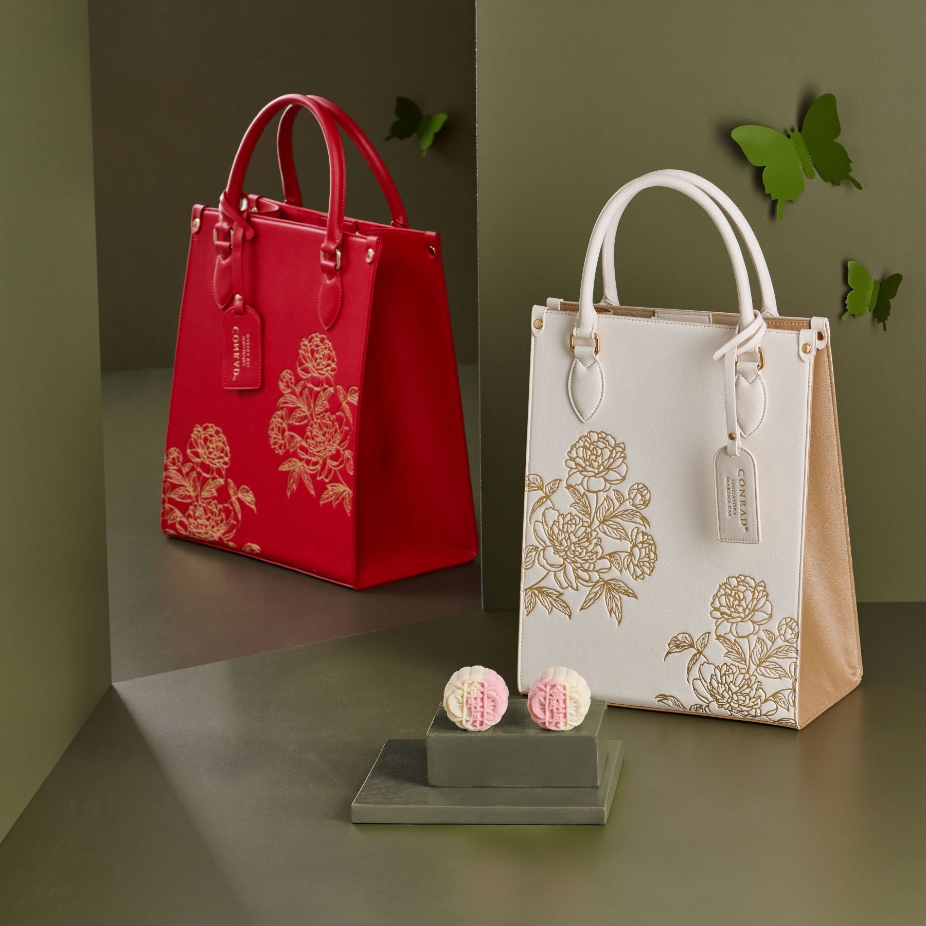 Conrad Singapore Marina Bay Mini Snowskin Mooncake 8pcs – Gourmet