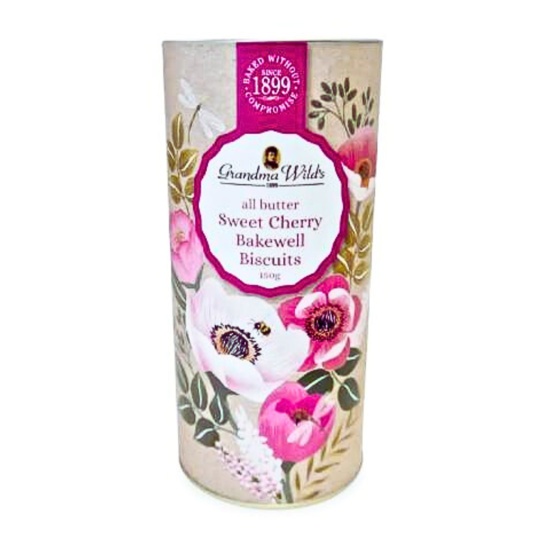 Grandma Wild's Sweet Cherry Bakewell Biscuits 150g