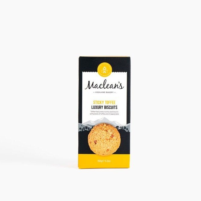 Maclean's Sticky Toffee Luxury Biscuits 150g