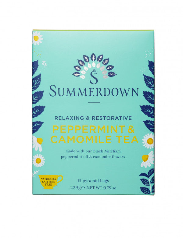 Summerdown Peppermint and Camomile Tea 15 Pyramid