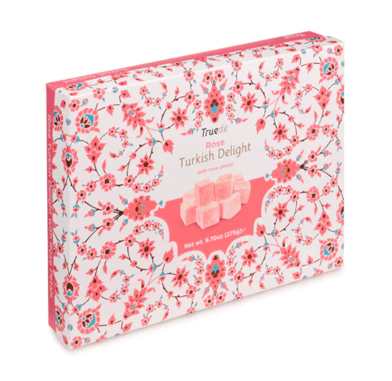 Truede Rose Turkish Delight with Rose Petals 275g