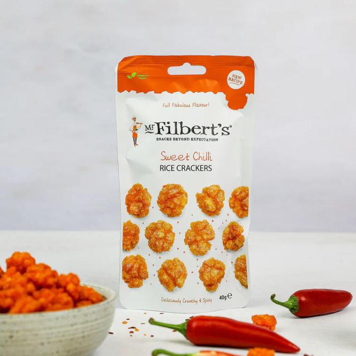Mr Filbert Sweet Chili Rice Crackers 40g
