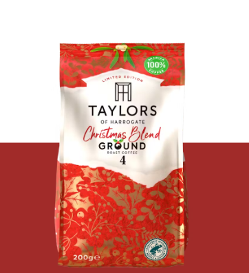 Taylors of Harrogate - Limited Edition Christmas Blend Coffee - 227g