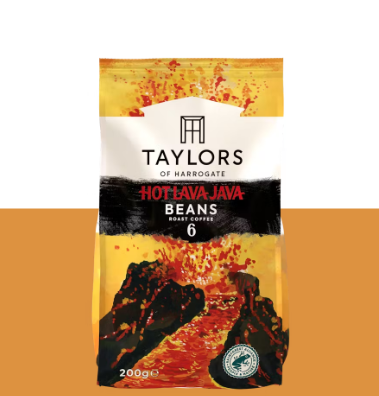 Taylors of Harrogate Hot Lava Java Coffee Beans 200g
