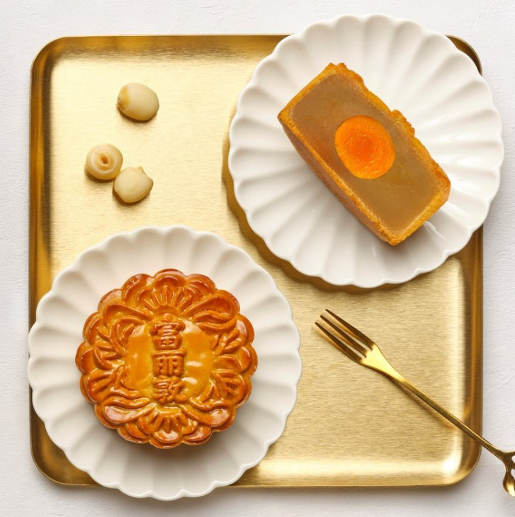 Mooncake Singapore. Fullerton Hotel