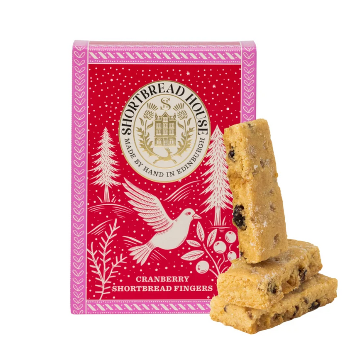 Truly Handmade Shortbread Fingers with Cranberries 170g [FBOXCB]