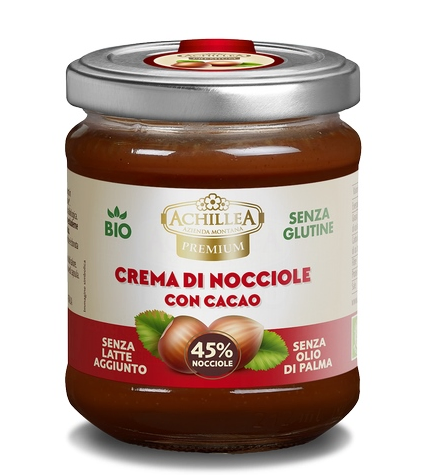 Achillea Bio 45% Hazelnut and Cocoa Spread [ 31 July 2024]