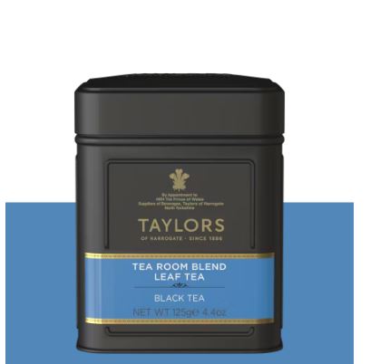 Taylors Of Harrogate Tea Room Blend Tea Leaf in Caddy 125g