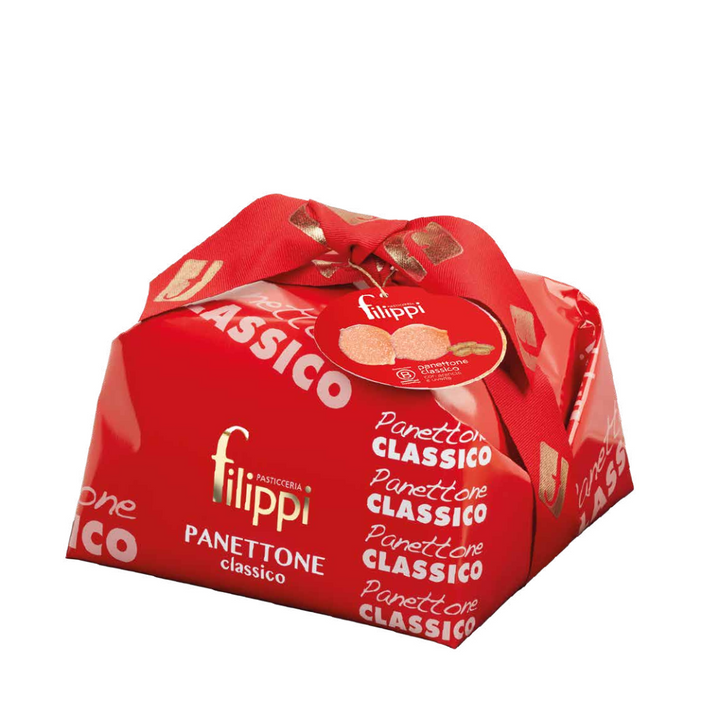 Filippi Classic Panettone with Candied Orange and Raisins 500g/750g/1000g