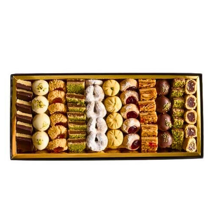 LRG CLASSIC VIVEL SWEET BOX [RED] 780g