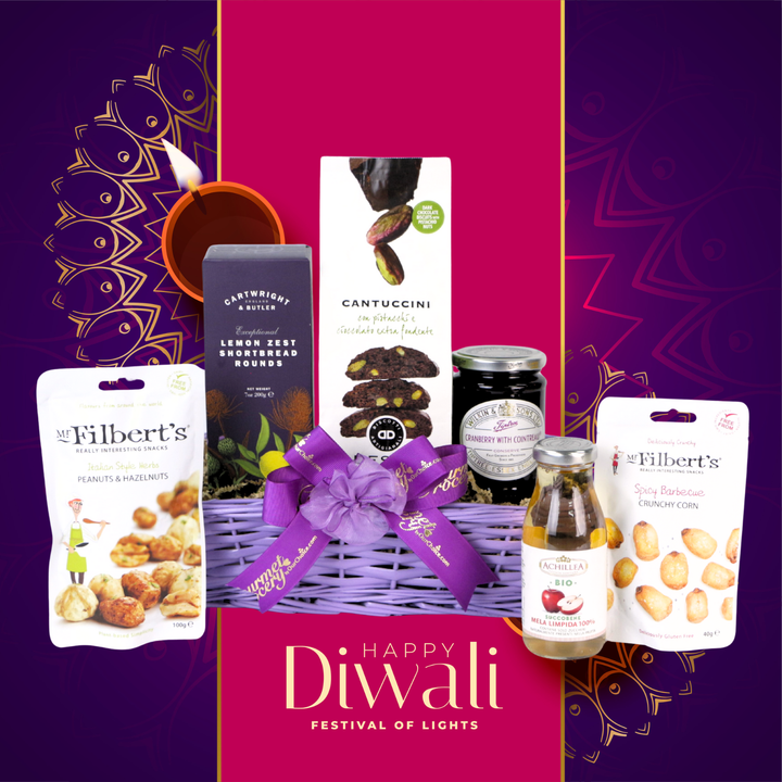 Deepavali Gift Hamper in Purple Tray