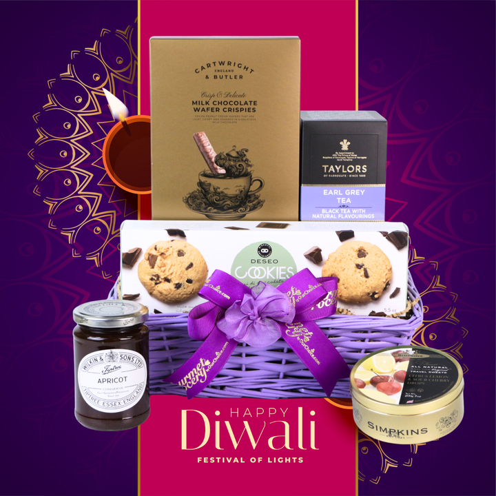 Deepavali Joyous Hamper in Purple Tray
