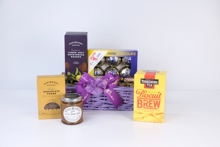 Deepavali Snack Hamper in Purple Tray