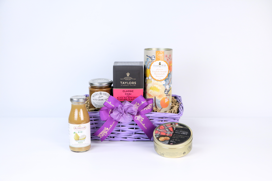 Deepavali Sweet Hamper in Purple Tray