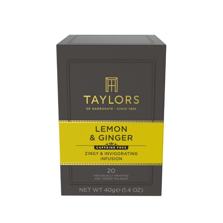 Taylors of Harrogate Lemon and Ginger Infusion Tea Bag 20 Sachets