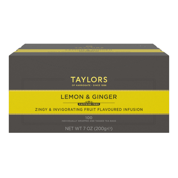 Taylors of Harrogate Lemon and Ginger Infusion Tea Bag 100 Sachets