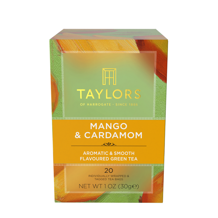 Taylors Of Harrogate Mango & Candamom Green Tea Bag 20 Sachets
