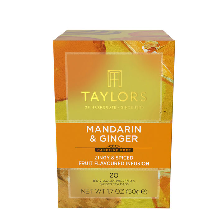 Taylors Of Harrogate Mandarin & Ginger Infusion Tea Bag 20 Sachets