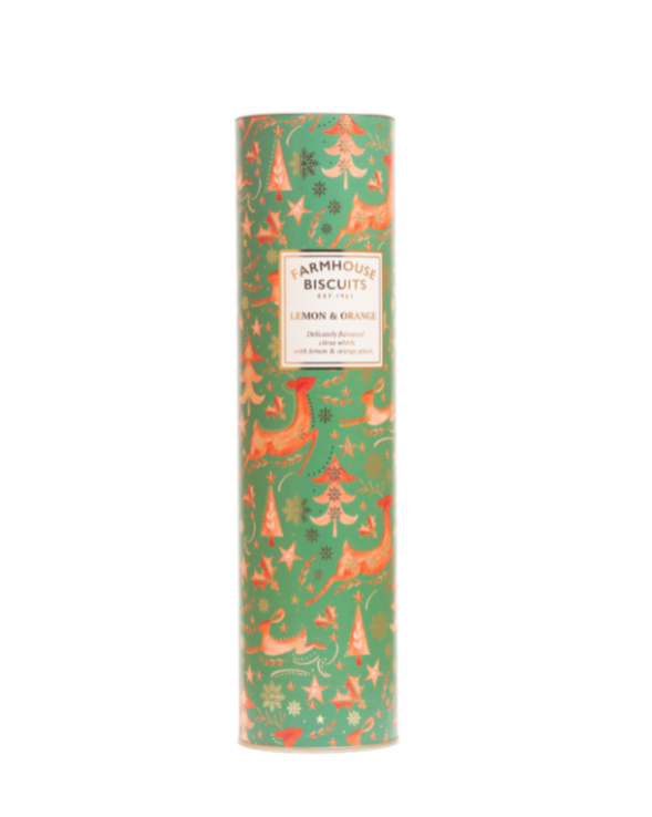 Farmhouse Winter Animals Lemon and Orange Whirl Tube 300g [776]