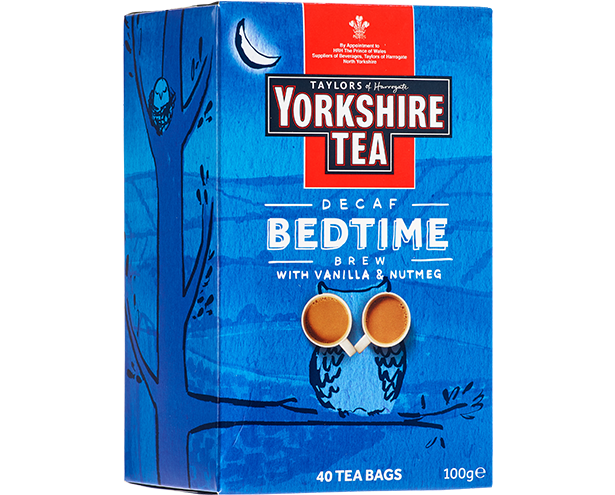 Yorkshire Bedtime (Decaf) Brew 40 Tea Bags